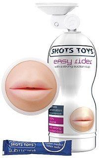 Masturbator Usta Easy Rider Strong Suction Cup Mouth